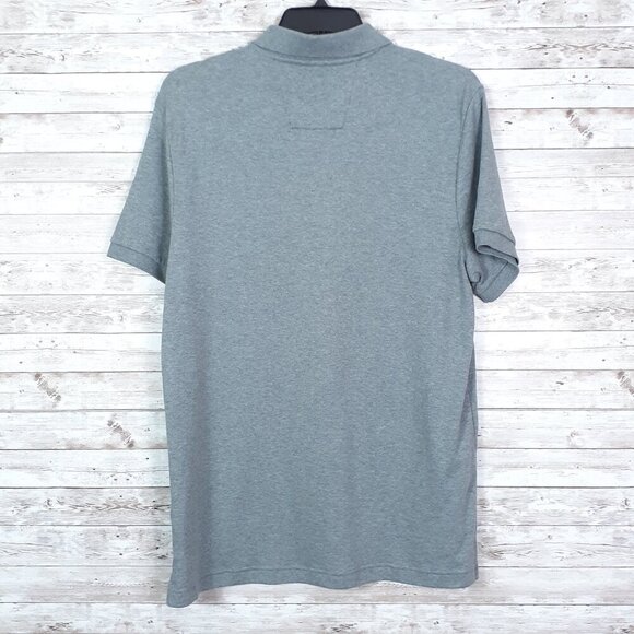 Nautica Mens Polo Shirt XL Short Sleeve Slim Fit Gray 711 - Picture 2 of 4